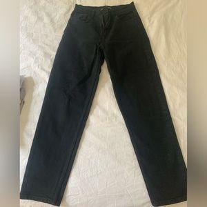 Black Fashinova mom jeans